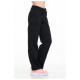 Target Γυναικείο παντελόνι φόρμας Open Hem Fleece Pants ''Vibes''